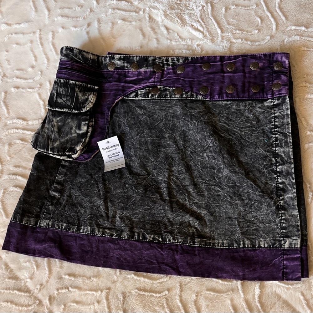 NWT Denim Miniskirt